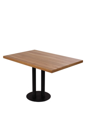 картинка Столешница прямоугольная 140*80 из дубовых ламелей от компании CORSASTYLE